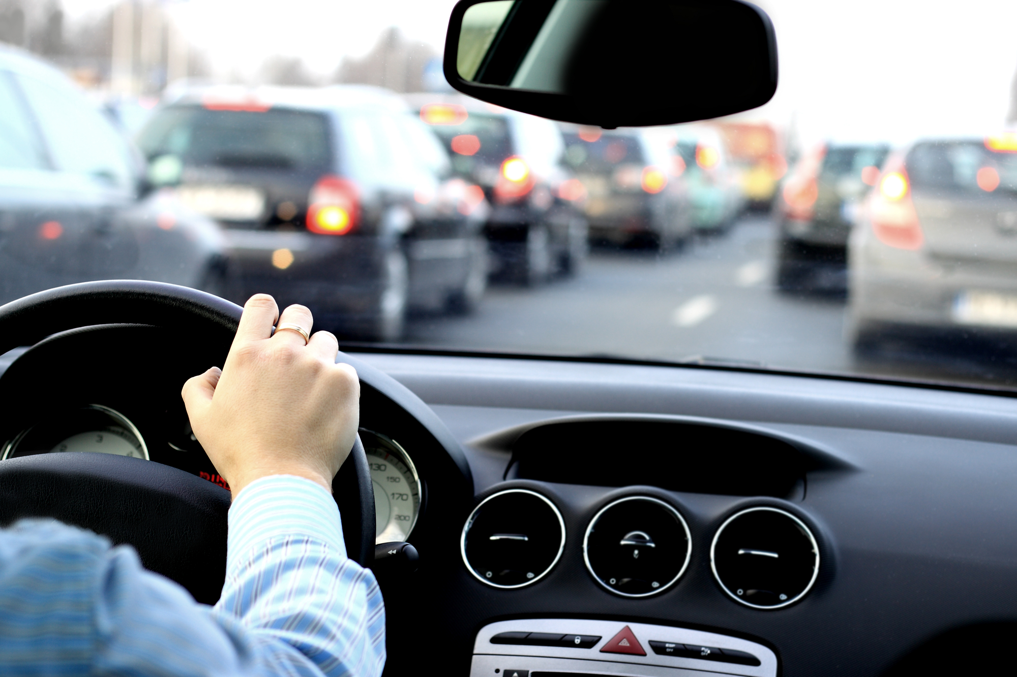 Tips for driving in heavy traffic